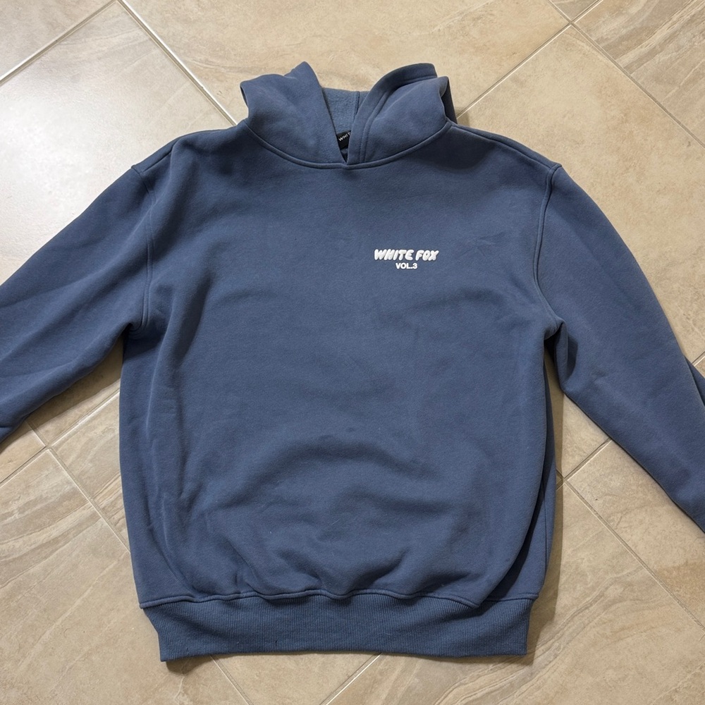 White Fox Boutique Navy Hoodie